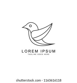 bird logo template