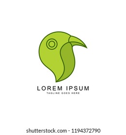bird logo template