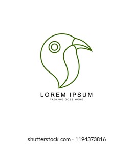 bird logo template