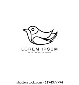 bird logo template