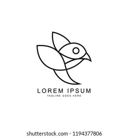 bird logo template