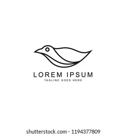 bird logo template