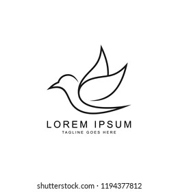 bird logo template