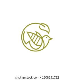 bird logo template