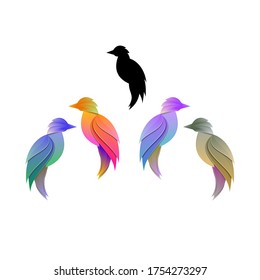 bird logo template