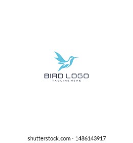 bird logo template abstract bird logo vector