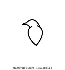 Bird Logo Template, Animal logo design vector