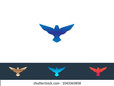 Bird Logo Template Design Vector 