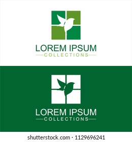 Bird Logo Template Design Vector, Emblem, Design Concept, Creative Symbol, Icon