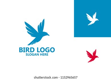 Bird Logo Template Design Vector, Emblem, Design Concept, Creative Symbol, Icon