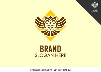 Bird logo template vector design. Modern and minimal logotype. Animal logo design illustration. Fit for brand, company, merch, icon, label, business. Vector eps 10.