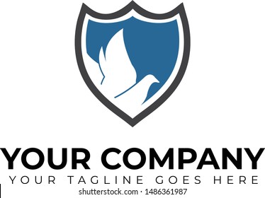 Bird Logo Template, Bird Vector Icon