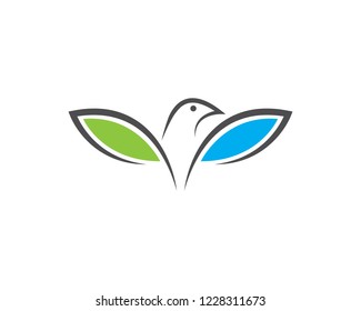 Bird Logo Template vector illustration