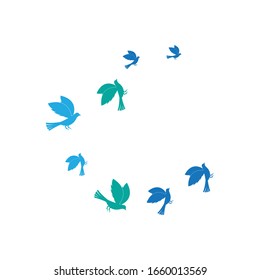 Bird Logo Template vector illustration