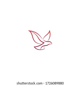 Bird Logo Template vector illustration