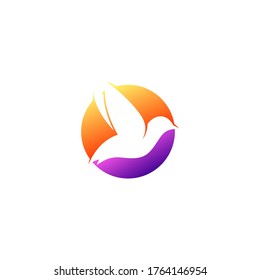 Bird Logo Template vector illustration