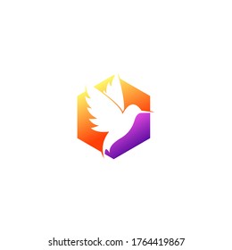 Bird Logo Template vector illustration
