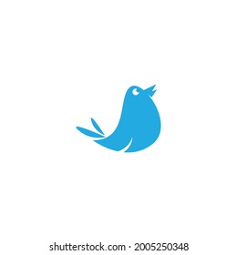 Ilustración vectorial de la plantilla de logotipo de aves
