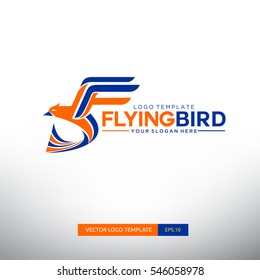 Bird logo template. Vector Illustration eps.10