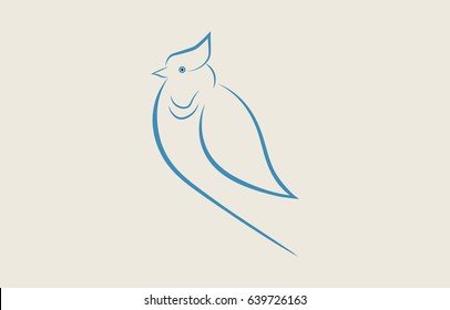 Bird Logo Template vector illustration