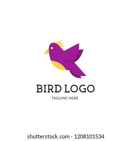 Bird logo vector