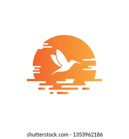 bird logo vector