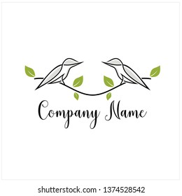 bird logo vector 