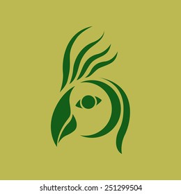 Bird logo vector
