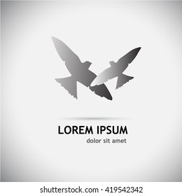 bird logo. Vector