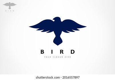 Bird logo vector. Animal design.