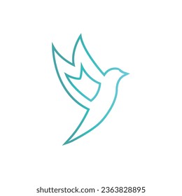 Vogel-Logo, Vektorkunst, Symbole und Grafiken zum kostenlosen Download.