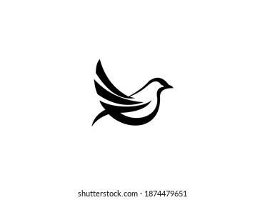 Vogel-Logo-Vektorsymbol