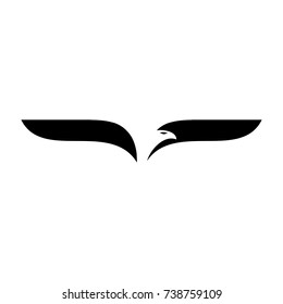 bird logo vector. eagle logo. eps 10.