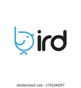 Bird Logo. Vector. Icon. Animal. Business