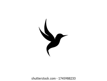 diseño de icono del vector del logotipo de aves