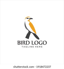 bird logo vector icon design template