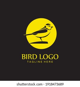 bird logo vector icon design template