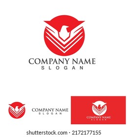 plantilla de diseño de icono de vector de logotipo de aves