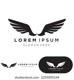 bird logo vector icon design template