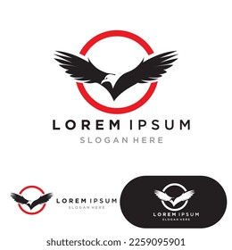 bird logo vector icon design template