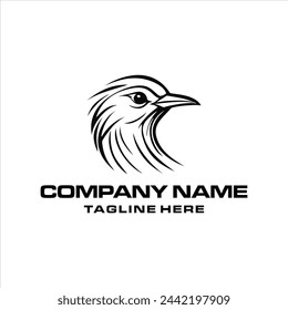 Bird logo ,vector bird, icon bird ,Inspiration design ,Illustraction