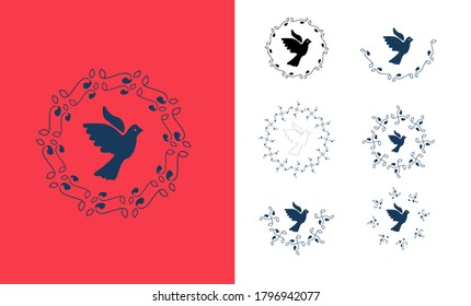bird logo vector icon template mono line color line art outline.one line bird drawing,bird logo fly,bird outline drawn,bird logo vector,bird element for company .bird line art minimal vintage  4
