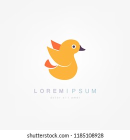 Bird logo. Vector illustration