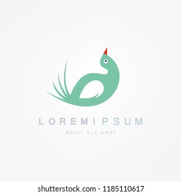 Bird logo. Vector illustration