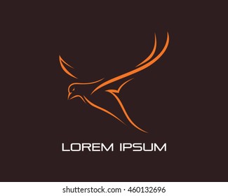 Bird Logo Vector Illustration