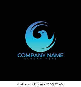 Bird  logo vector illustration design