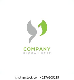 Bird logo vector illustration design 