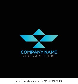 Bird logo vector illustration design 
