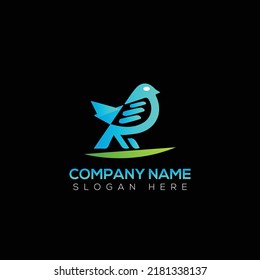 Bird logo vector illustration design 