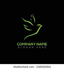 Bird  logo vector illustration design 